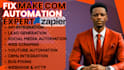 fix, setup make com automation, zapier automation, airtable database, make com