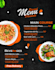 design professional and premium menu designs