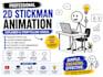 create professional 2d stickman animation explainer videos