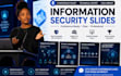 design cybersecurity presentation, IT security and cloud security slides