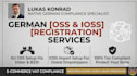 do german oss and ioss registration