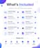 create a modern responsive landing webpage that loads fast