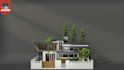 build a custom minecraft house complete with interior