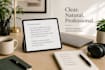 proofread and edit your english document