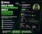 build a github profile into a developer portfolio with custom branding