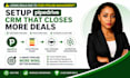 setup pipedrive CRM sales pipeline stages deal tracking automation configuration