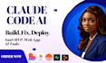 develop claude code websites claude code apps claude code expert