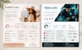 design a professional media kit or press kit