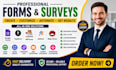 google forms popup typeform zapier integration jotform ninja forms online survey