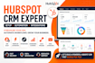 setup hubspot CRM, automate workflows, pipelines and integrations