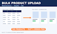 bulk upload products to woocommerce or shopify