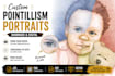 create a custom pointillism portrait from your photo