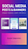 create editable social media posts,ads using canva