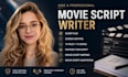 write screenplay movie script TV pilot and feature film with plot development