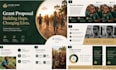 design a professional grant proposal presentation ngo presentation proposal deck