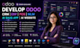 develop odoo crm, software developer, mlm, pos, erpnext, ai saas app, ai website