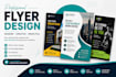 create modern flyer and poster designs