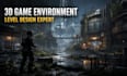 design 3d game environment, game level design, game environment in unity 3d, ue5