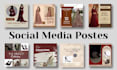 be your canva graphic designer for posts and templates