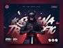 redesign figma website to 3d interactive website 3d animated landing page