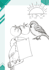 draw cute kids colouring book pages