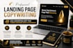 write high converting saas landing page copy