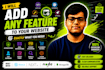 add new features to your website professionally