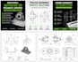 create professional autocad 2d mechanical drawings