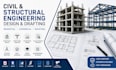 civil and structural engineering design, structural analysis, autocad drafting