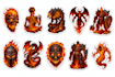 create bulk printable sticker designs