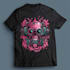 create a unique illustrated tshirt desig