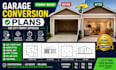 tx, ca, ma, fl, pa, ga garage conversion plan for city permit approval