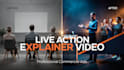create a live action explainer video that turns visitors into customers