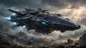 draw high quality spaceship concept