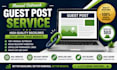 do guest posting outreach and build high quality backlinks