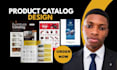 design  product catalog, company catalog, or lookbook
