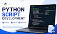 write a simple python script for your task