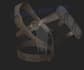 create a 3d modelled prop, weapon or accessory