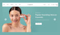 design skincare website beauty website skincare shopify beauty store