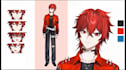 create and rig a custom 2d vtuber model in live2d rigging, anime vtuber model
