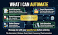 build a custom python automation tool or exe for your files