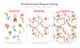 create a seamless repeat pattern for fabric and wallpaper