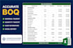 prepare accurate boq, quantity takeoff and cost estimation