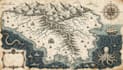 illustrate medieval fantasy and sci fi maps