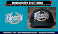 do 3d puff embroidery digitizing dst emb pes jef format