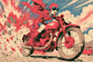 comic book illustration, comic graphic novel, comic