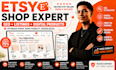 design etsy digital product setup etsy shop etsy SEO listing design etsy planner