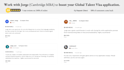 review your UK global talent visa application and unique storyline