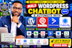 build wordpress chatbot twilio activecampaign calendly SMS automation