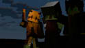 do a minecraft anime opening